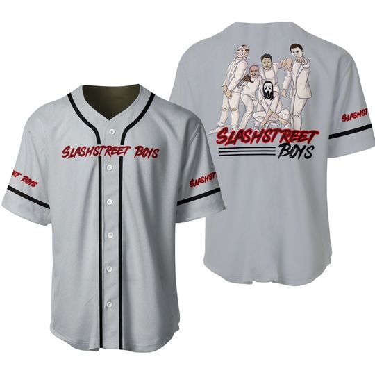 Discover Horror slashstreet boys baseball jersey