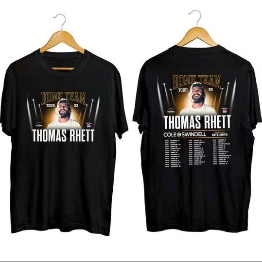 Discover Vintage Thomas Rhett Tour 2023 T-Shirt, Thomas Rhett Country Singer Shirt