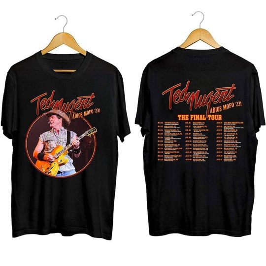 Discover Ted Nugent 2023 Concert Shirt