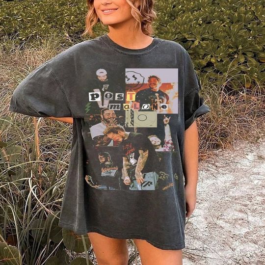 Discover Vintage Post Malone Tour Shirt
