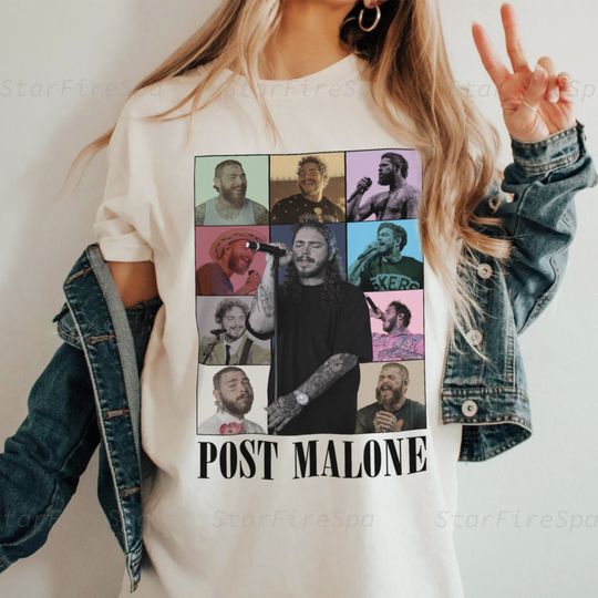 Discover Post Malone Tour 2023 T-Shirt