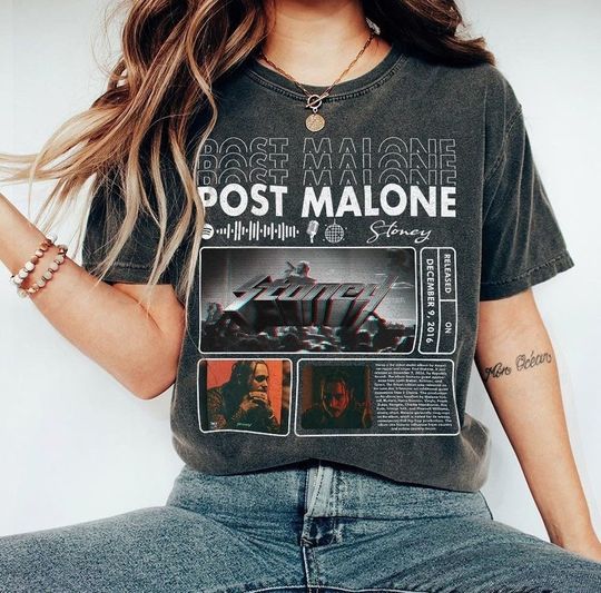 Discover Post Malone Music Tour T-Shirt