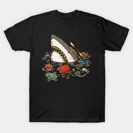 Discover Back to School Shark T-Shirt