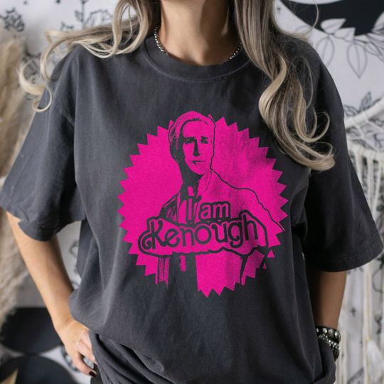 Discover I am Kenough T-Shirt, Ken Barbie Movie 2023 Shirt, Comeon Baby Lets go party Shirt