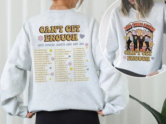 Discover Can't Get Enough Tour 2023 Shirt, Big Time Rush Tour Sweatshirt