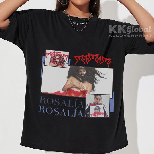 Discover Rosalia T-Shirt, Motomami Album Music Shirt