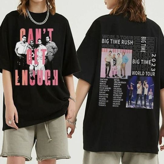 Discover Big Time Rush tour 2023, Big Time Rush shirt