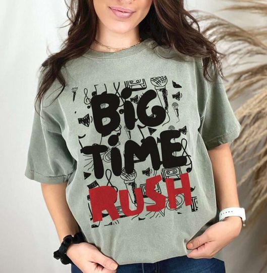 Discover Big Time Rush Band Cant Get Enough Tour Shirt, 90s Vintage Big Time Rush Band