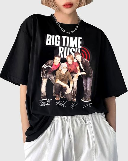 Discover Big Time Rush Graphic tour 2023 shirt, Big Time Rush Shirt, Band music