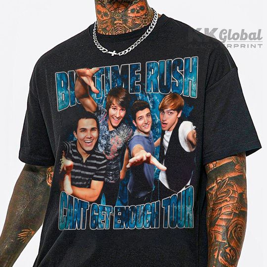 Discover Big Time Rush , band music Graphic tour 2023 shirt, Big Time Rush Shirt
