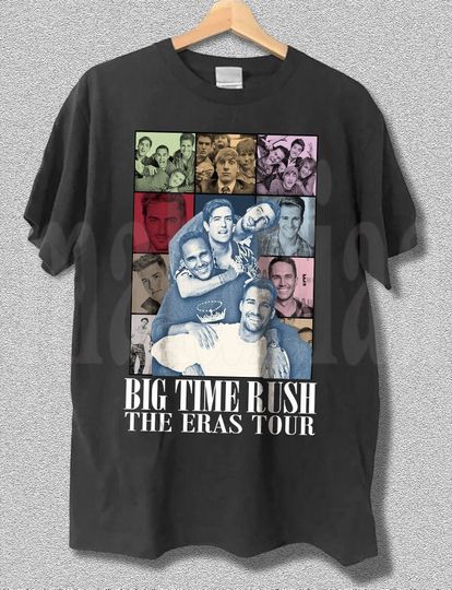 Discover BIG TIME RUSH The Eras T-Shirt, Unisex Shirt, Funny Meme