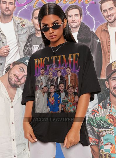 Discover 90s Vintage Big Time Rush Band T-Shirt
