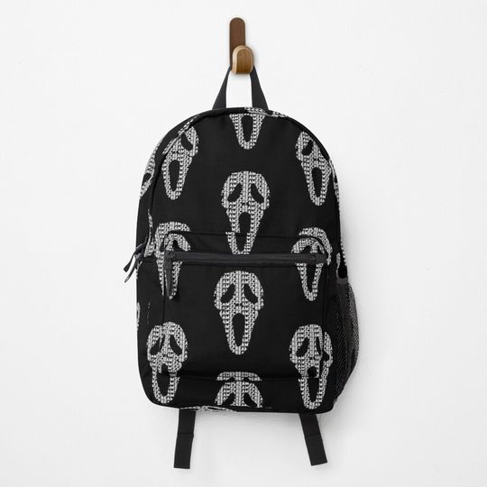 Discover scream thriller horror movie black Backpack
