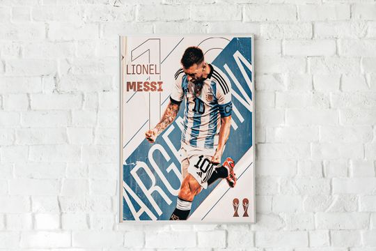 Discover Lionel Messi Poster, Football Poster