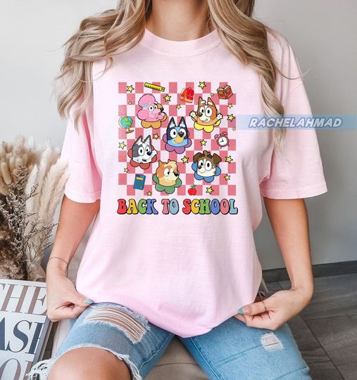 Discover BlueyDad Welcome Back to School Shirt