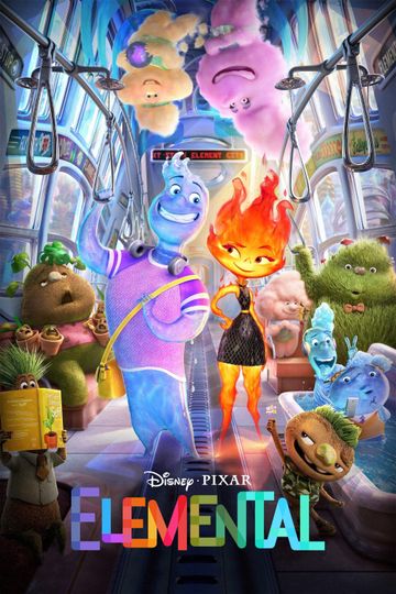 Discover Elemental 2023 Print TV Series Poster