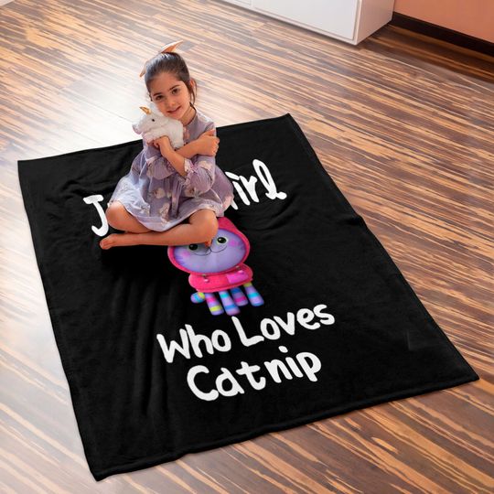 Discover Gabby Dollhouse - dj catnip Baby Blankets