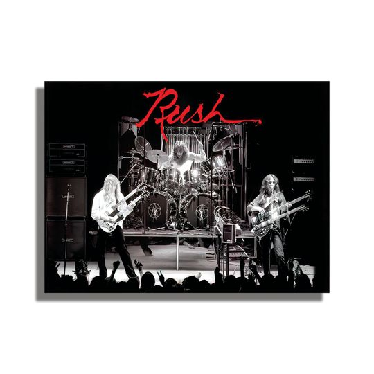 Discover Rush Classic Rock Live Poster