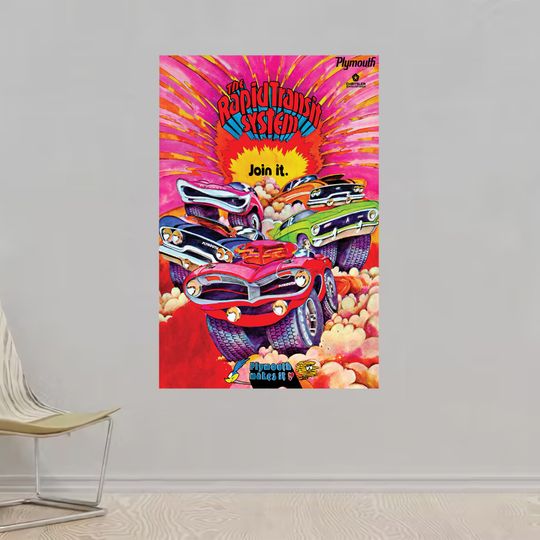 Discover The Rapid Transit System Premium Matte Vertical Poster