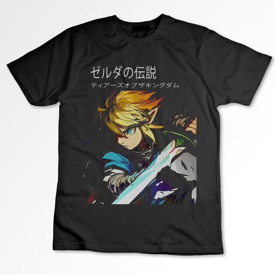 Discover Unisex Tears of the Kingdom Tshirt, The Legend of Zelda Graphic Tee