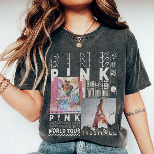 Discover Pink Singer Summer Carnival 2023 Tour T-Shirt, Music Tour 2023 Shirt