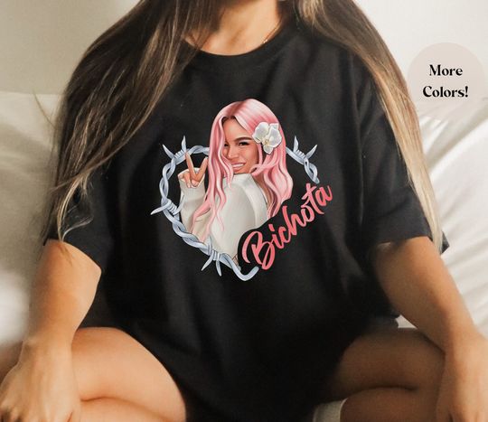 Discover Karol G Bichota Graphic T-Shirt - Bad Bitch Style