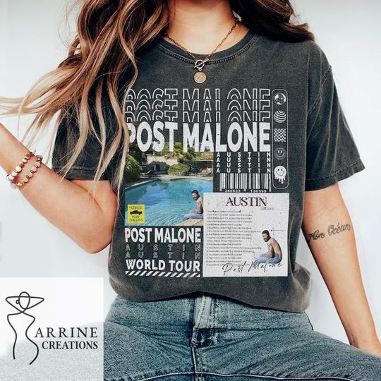 Discover Post Malone Rap Shirt, Vintage Posty Shirt