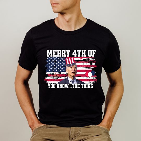 Discover Biden 4th Of July Shirt, Funny Fourth of July Shirt, 4th of July Gift, Happy 4th of Jul Easter Shirt, American Flag Shirt, Republican Gift