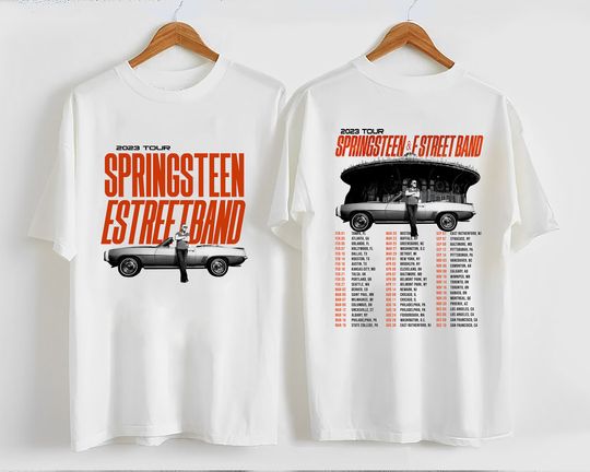 Discover The Springsteen and E Street Band 2023 Shirt, Bruce Springsteen Shirt