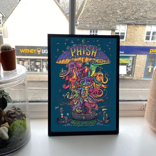 Discover Phish Event Madison Square Garden New York, NY 2023 Poster