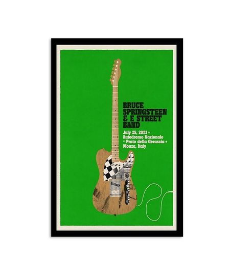 Discover Bruce Springsteen  E Street Band 2023 Poster