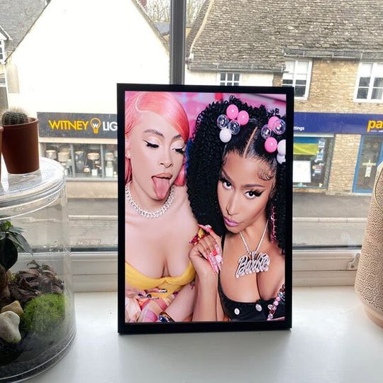 Discover Barbie World Nicki Minaj Ice Spice Poster