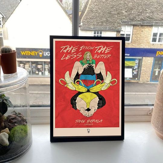 Discover Tame Impala The Less I Know The Better Music Poster