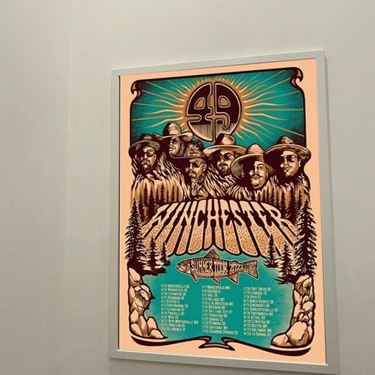 Discover Winchester 49 Summer Tour 2023 Poster