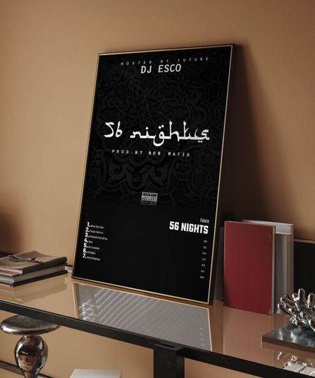 Discover Future - 56 Nights  Album Cover Poster