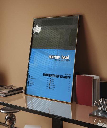 Discover Narrow Head - Moments Of Clarity Album Cover Poster