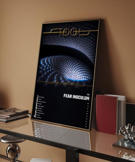 Discover TOOL - Fear Inoculum Album Cover Poster
