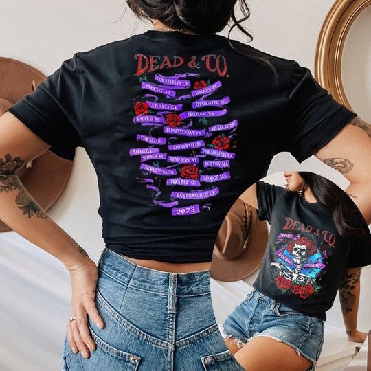 Discover Dead & Co Merchandise The Final Tour 2023 T-Shirt