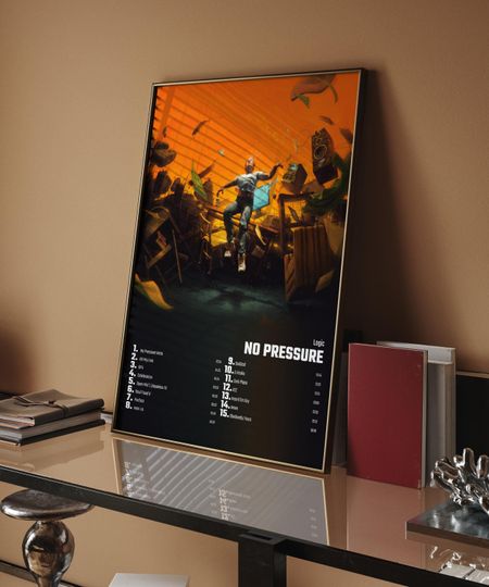 Discover Logic - No Pressure Album Cover Poster