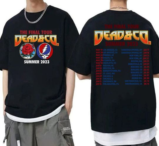 Discover Vintage Dead and Company The Final Summer Tour TShirt