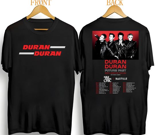 Discover Vintage Duran Duran Tour 2023 Shirt