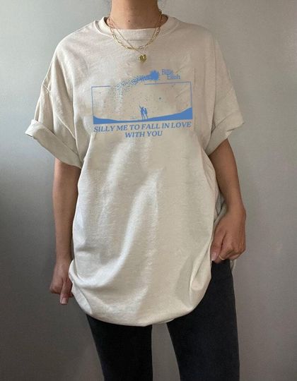 Discover Silly Me To Fall in Love With You Billie aesthetic shirt, Happier than ever shirt
