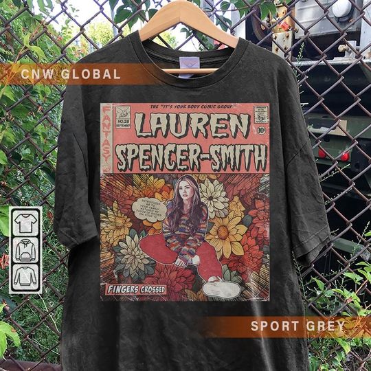 Discover Lauren Spencer-Smith Comic Shirt, 90S Vintage Merch Art It'S Your Body Album