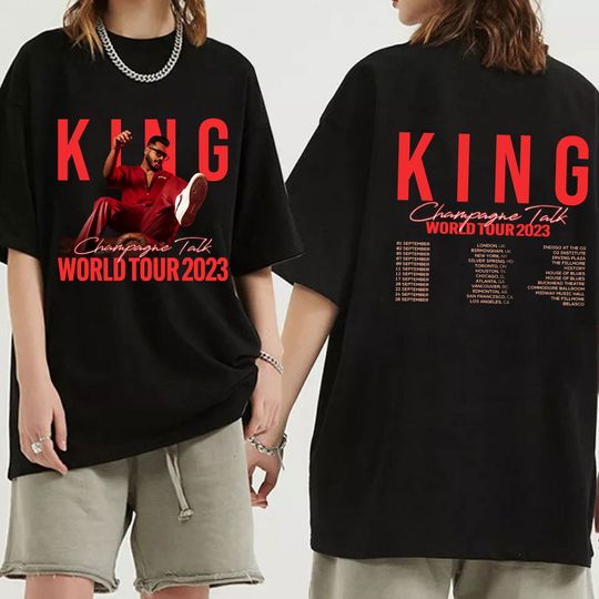 Discover King - Champagne Talk World Tour Shirt