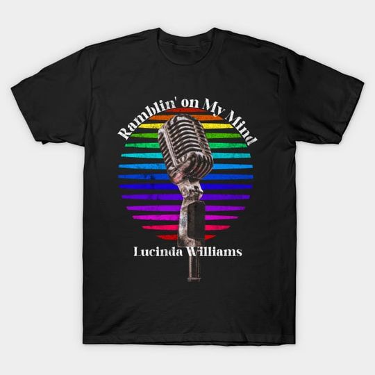 Discover Lucinda Williams Ramblin' on My Mind T-Shirt