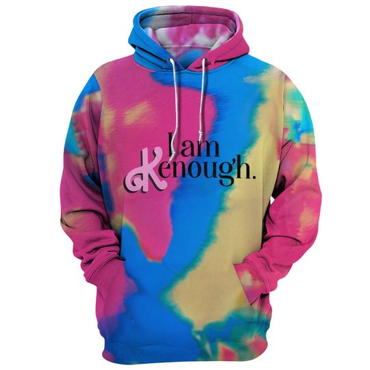 Discover I Am Kenough Hoodie Barbie 3D Hoodie