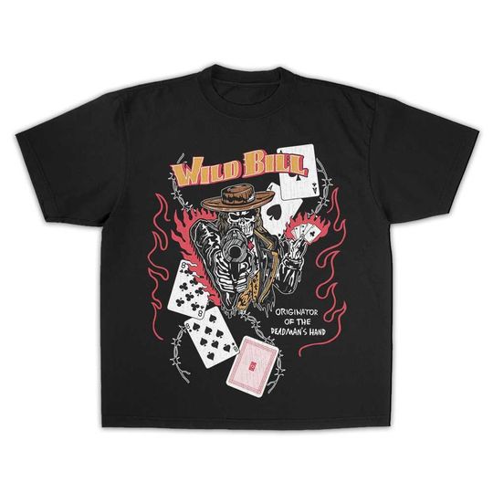 Discover DEAD MANS Hand Wild Bill High Quality shirts
