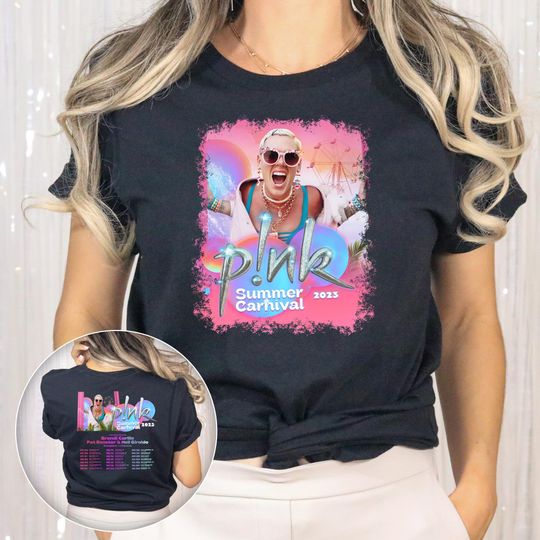 Discover P!nk Summer Carnival 2023 T-Shirt