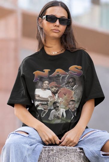 Discover NAS Hihphop TShirt, nasty nas illmatic Shirt