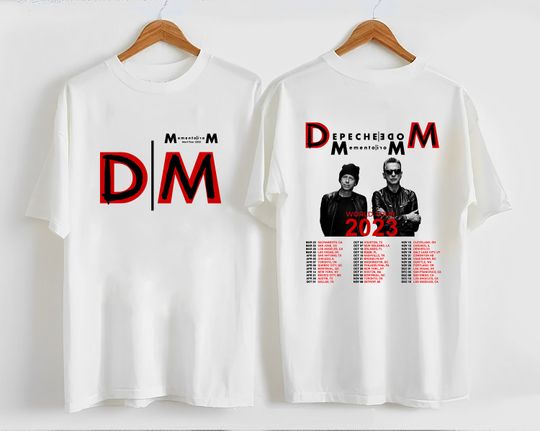 Discover Depeche Mode Memento Mori Tour 2023 Shirt